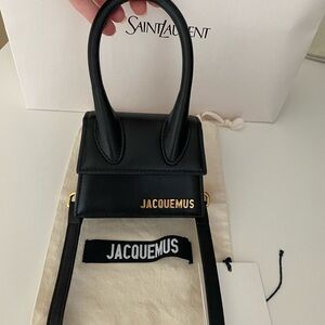 Jacquemus Black Le Chiquito mini bag.